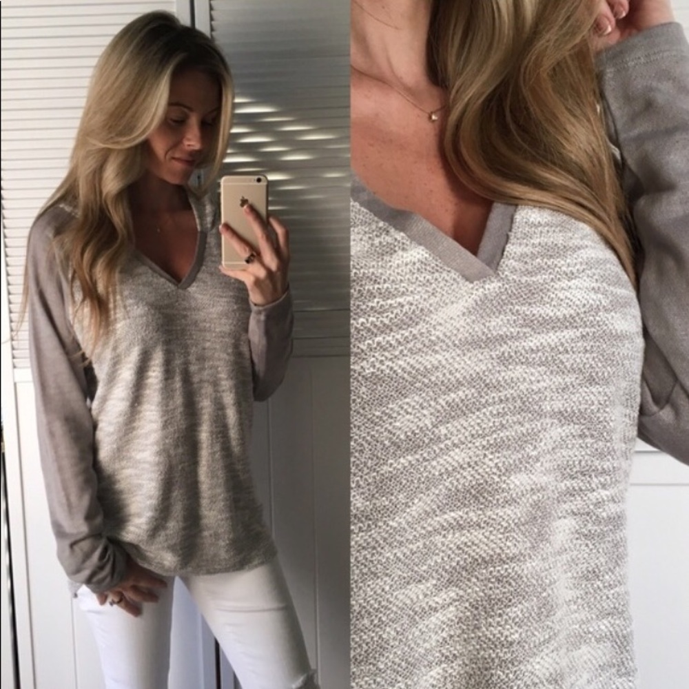 Heather Grey Marled Hoodie